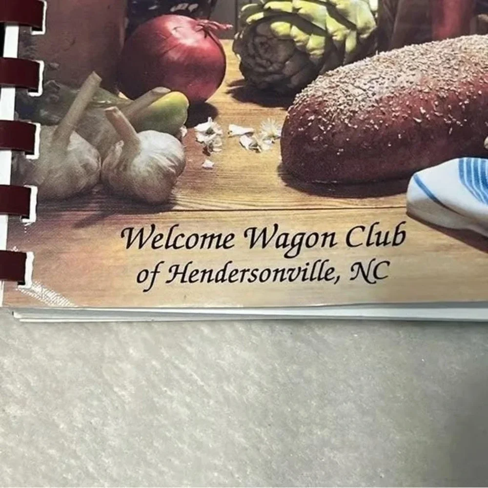 Welcome to our Kitchen Welcome Wagon Club of Hendersonville NC Vintage Cookbook
